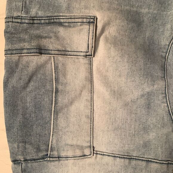 Passim Cargo Utility Jeans Men’s Denim Light Wash Size XL - Picture 8 of 13